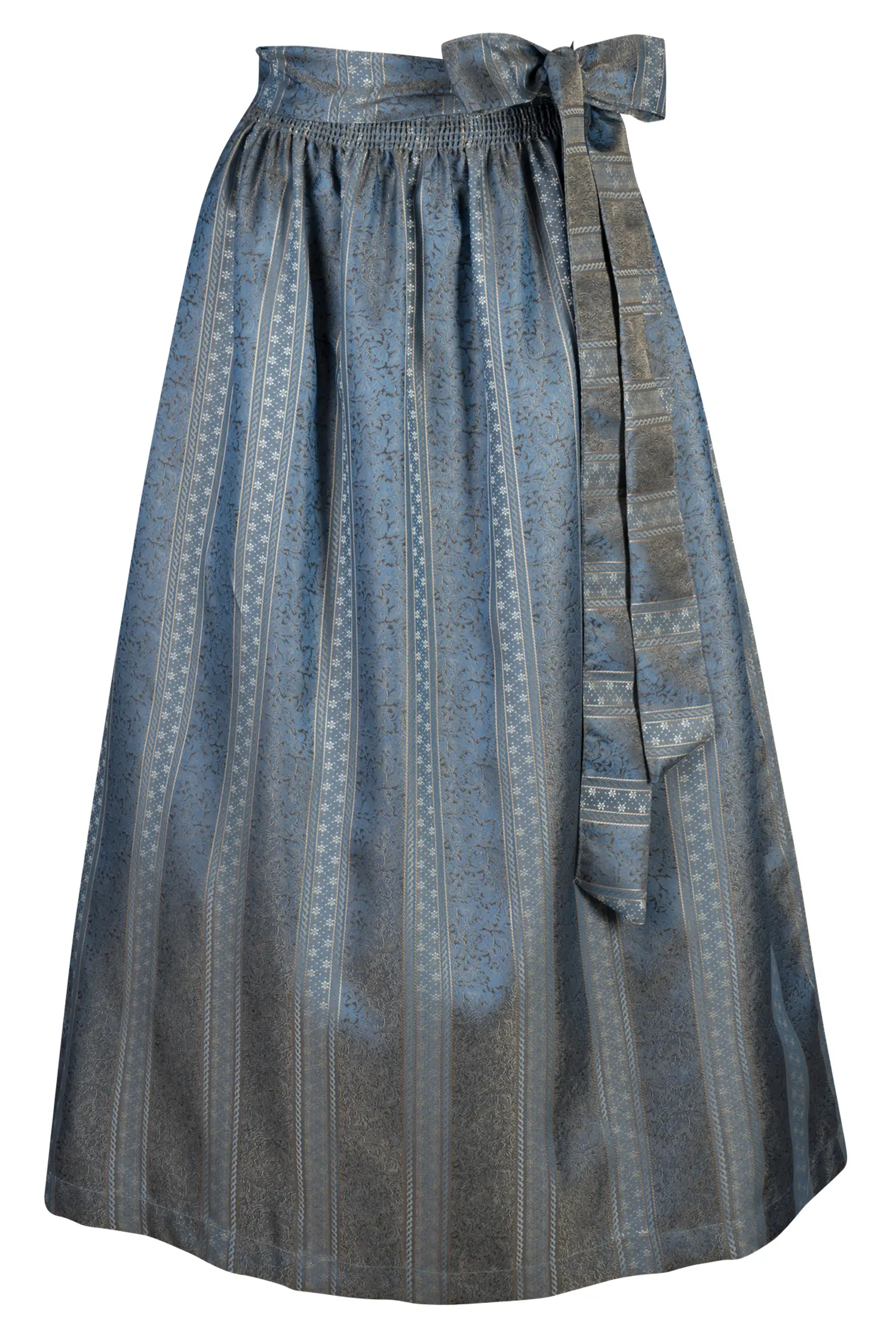 Dirndlschürze hellblau 85 cm