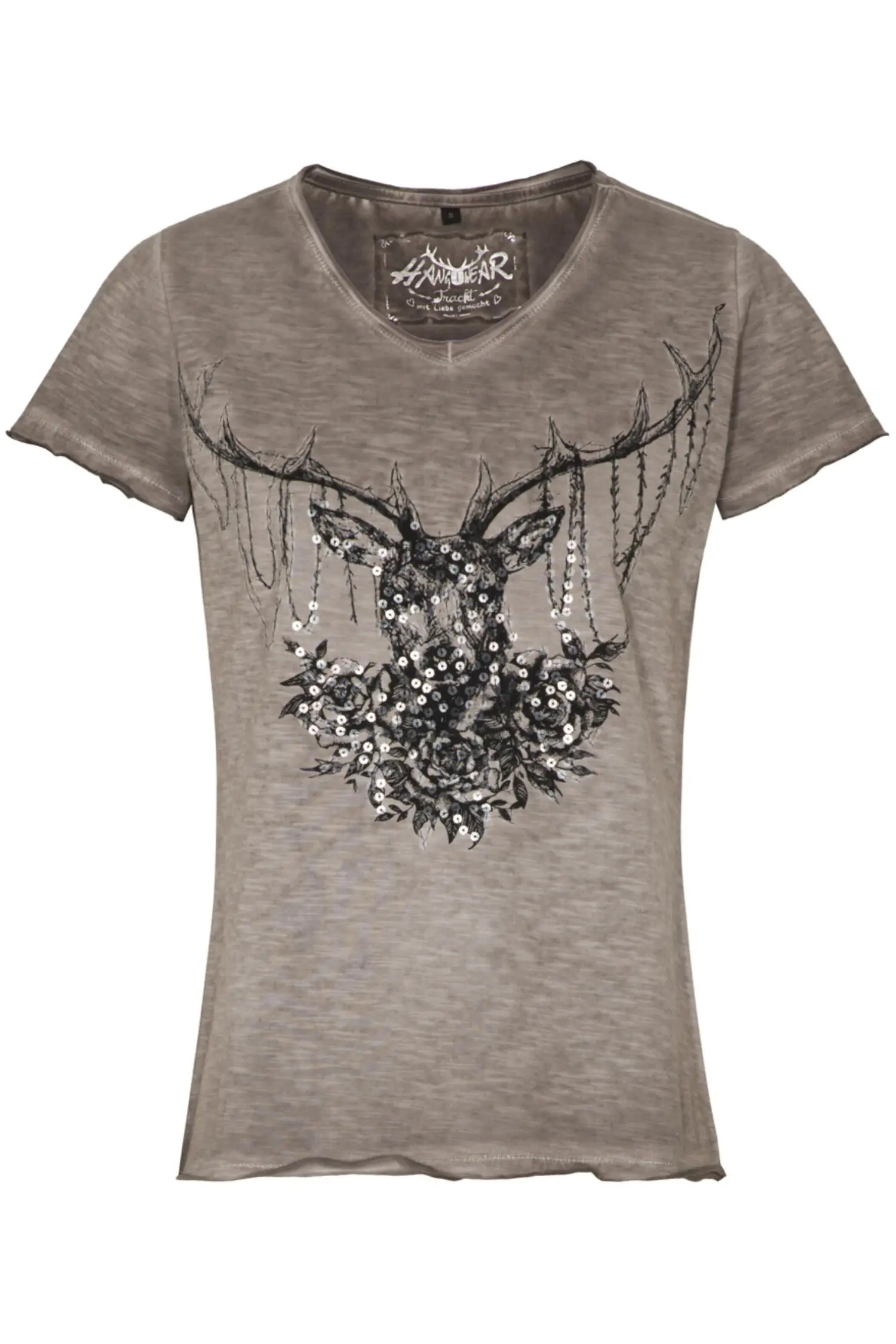 Damentrachtenshirt greige hangOwear