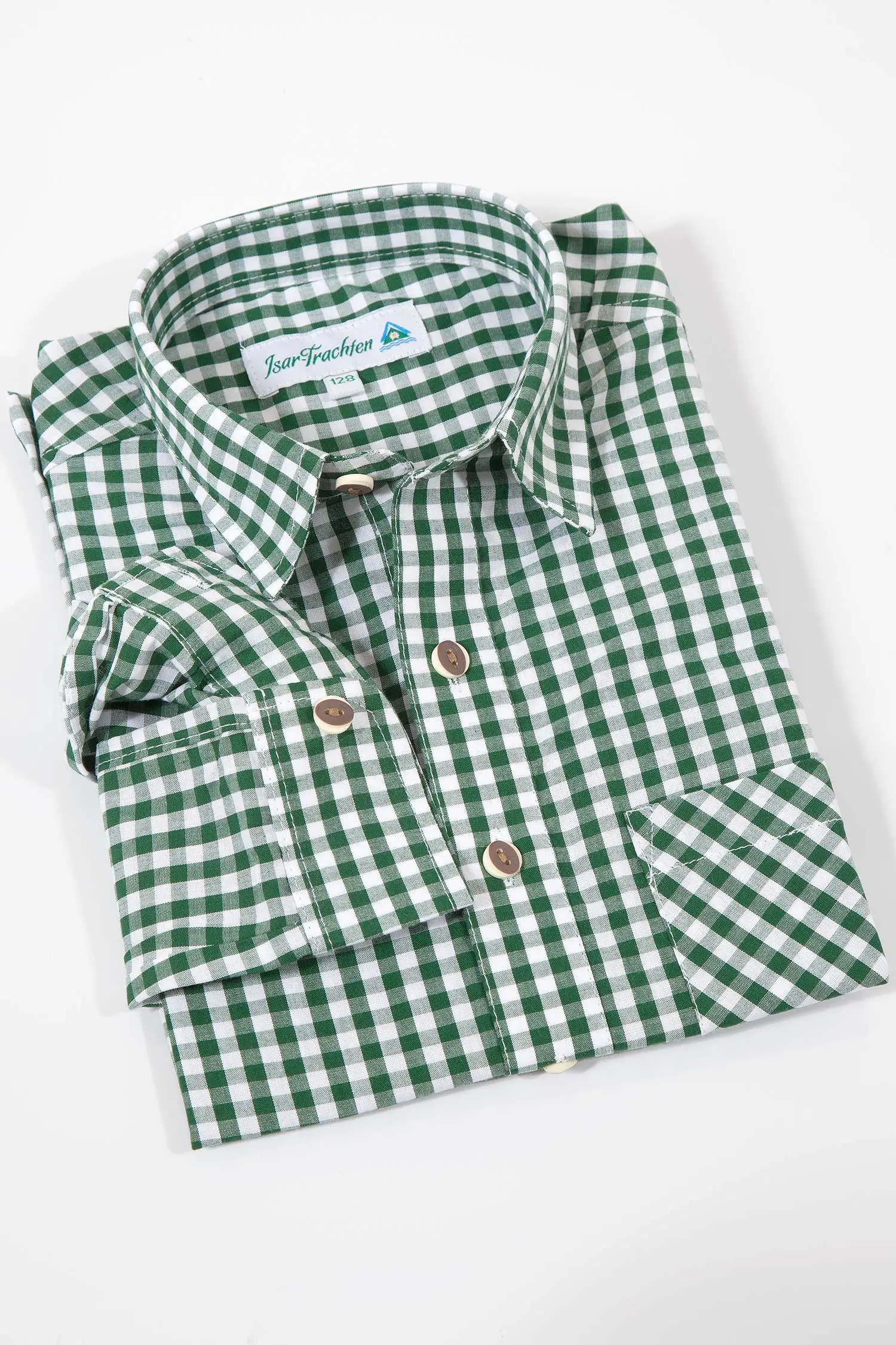 kinder-trachtenhemd-gruen-4723-1016-gn8-18-03a-0793-a Kinder Trachtenhemd grün kariert Kinderhemd zur Tracht