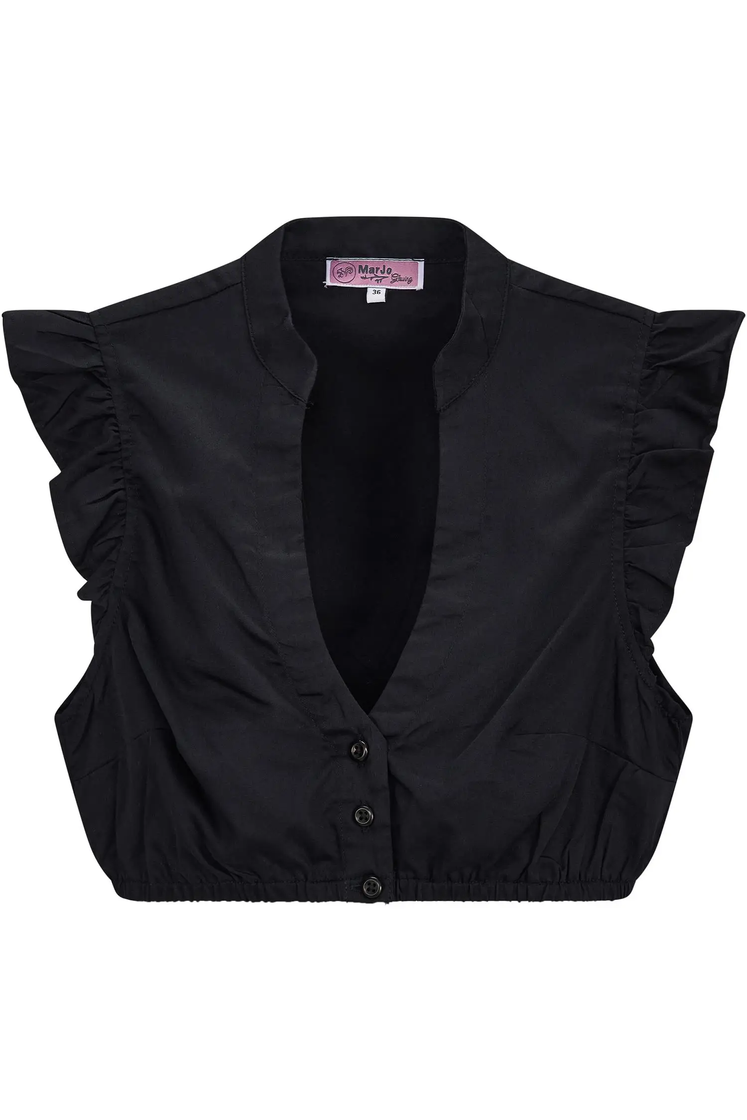 Schwarz Dirndlbluse Kienberg von MarJo