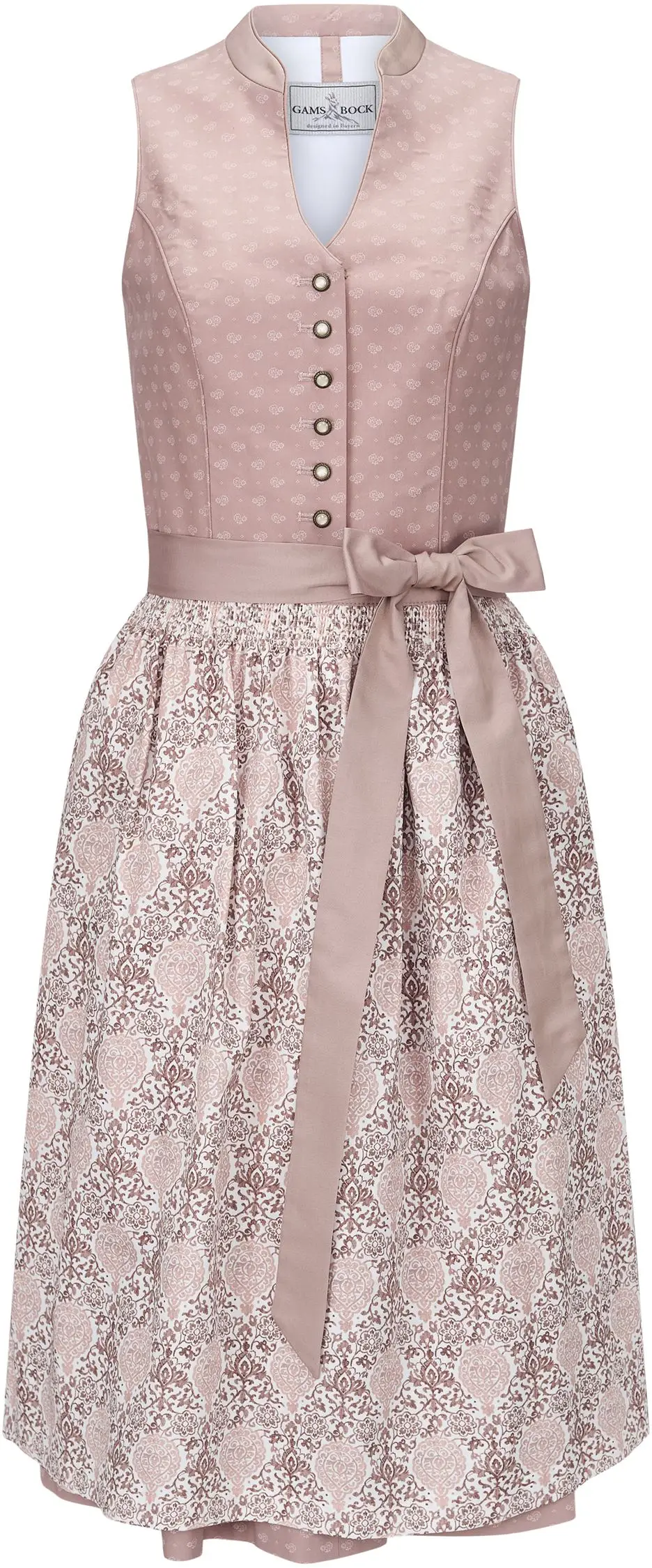 Dirndl Donja von Gamsbock in Altrosa Gamsbock Dirndl Donja in Altrosa