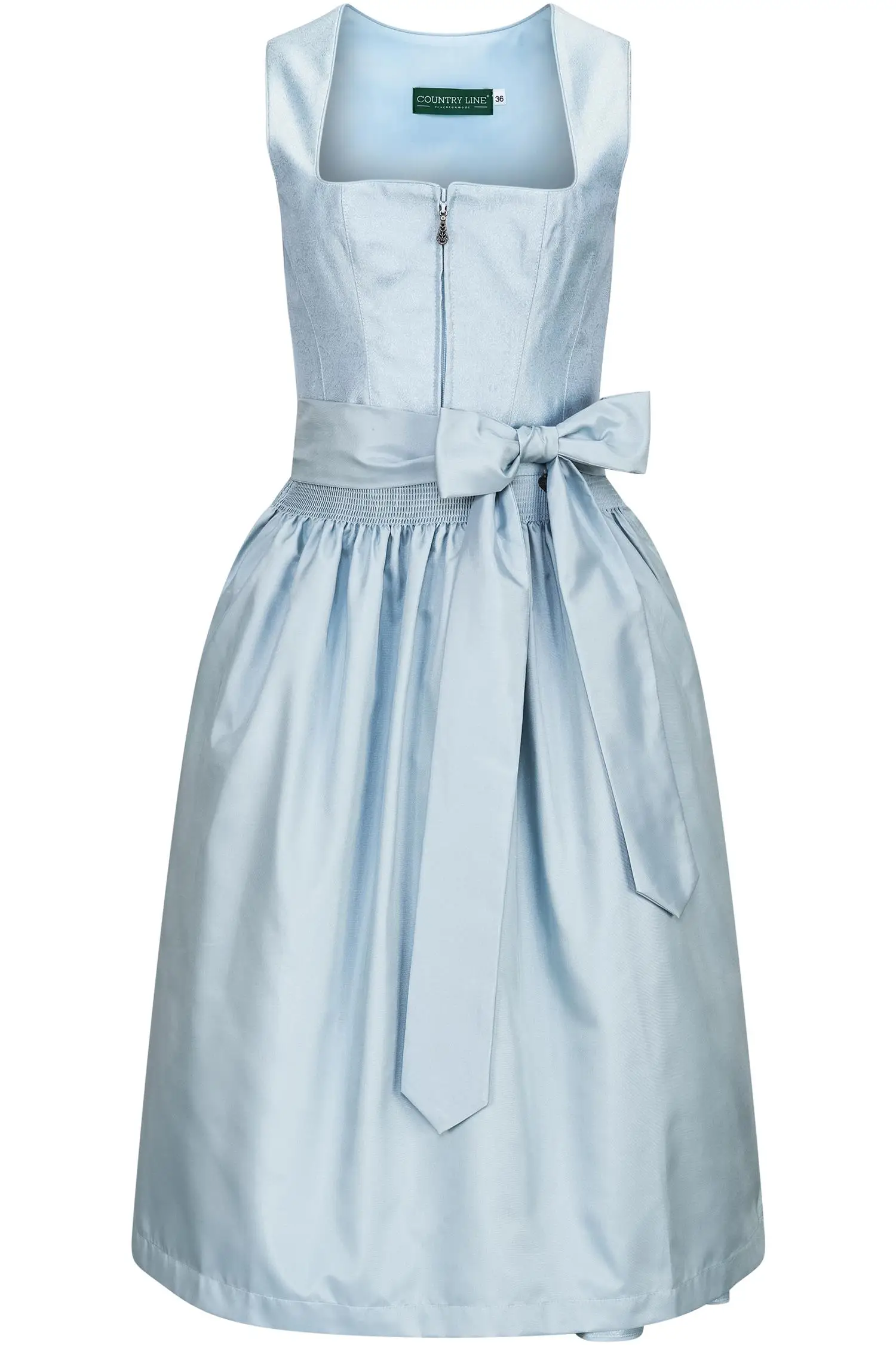 Dirndl von Country Line in Pastellblau Pastellblaues Dirndl von Country Line