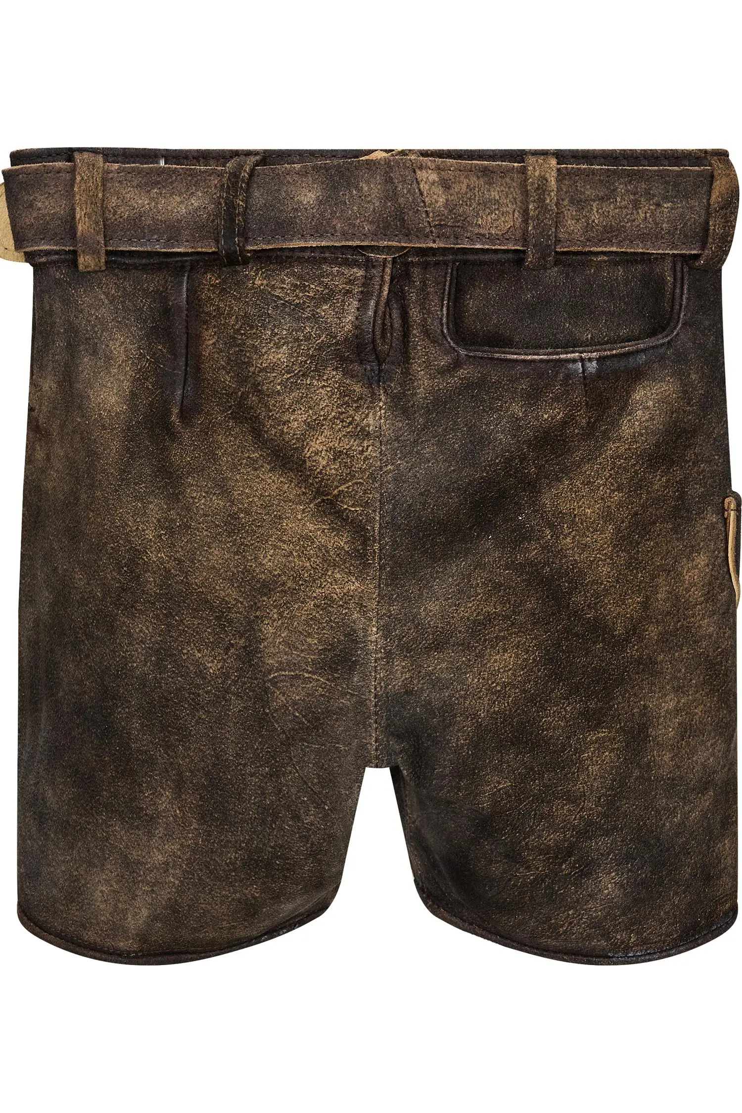 Braune Kinderlederhose Finnick von Gamsbock