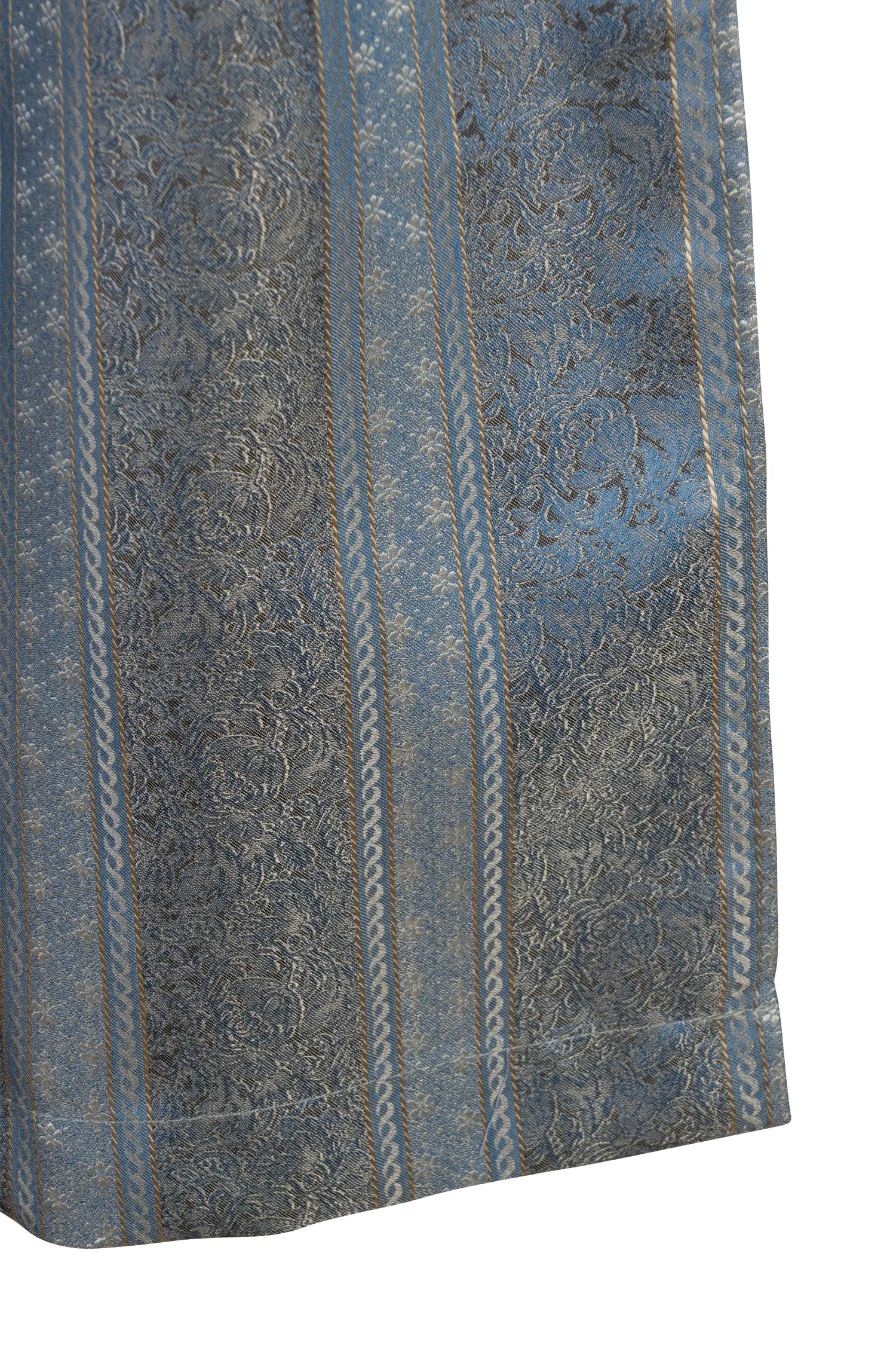 Dirndlschürze hellblau 85 cm - Detail