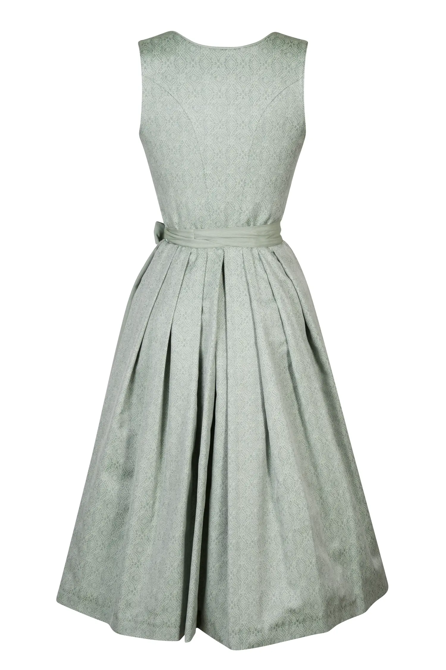 Dirndl Simone in lindgrün - Rückansicht