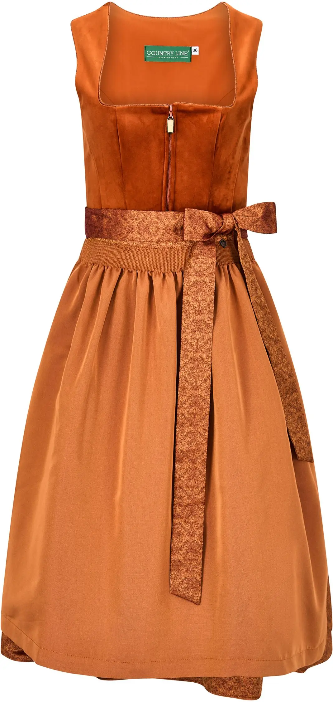 Dirndl von Country Line in Rost