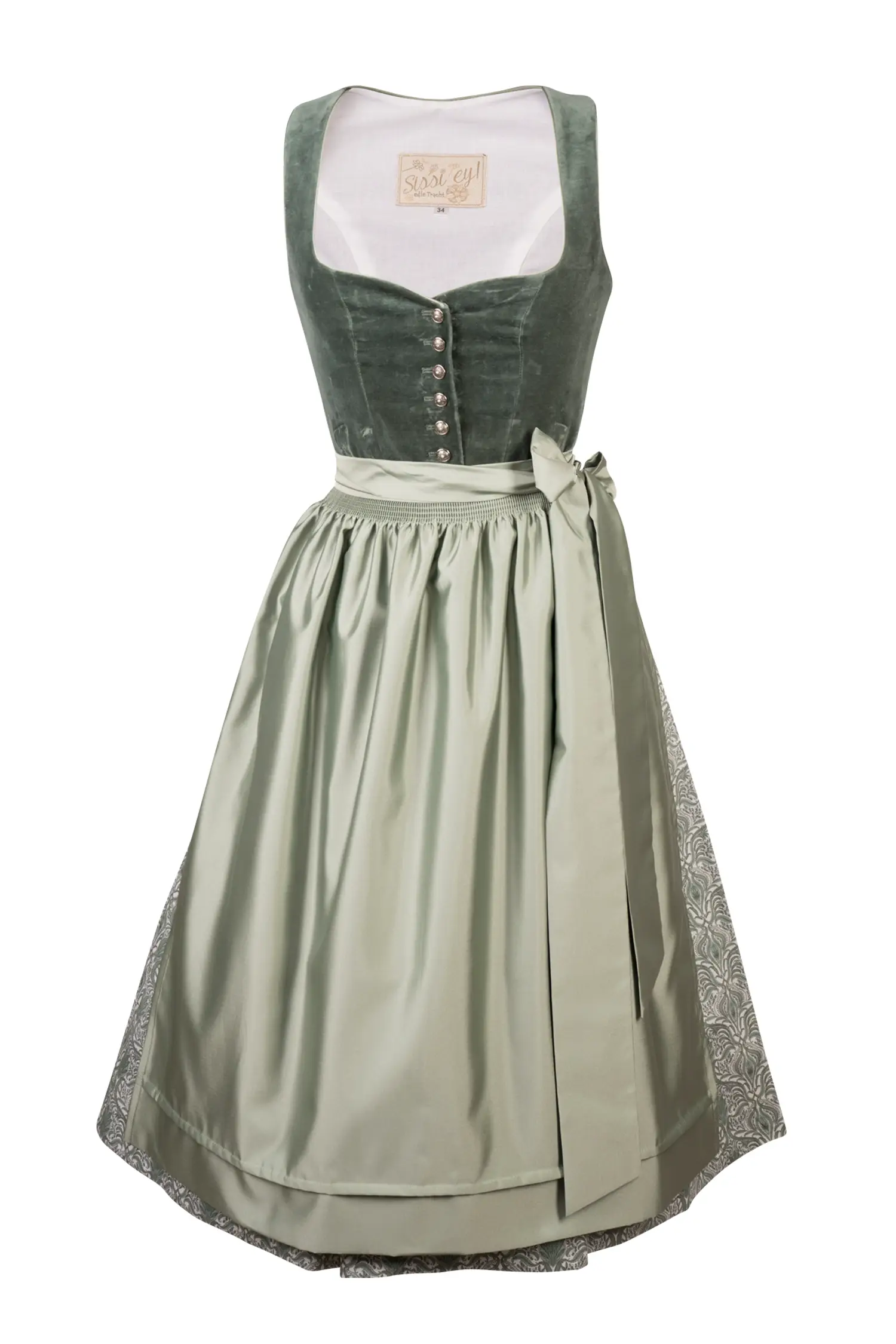 Dirndl Lauri in Grün
