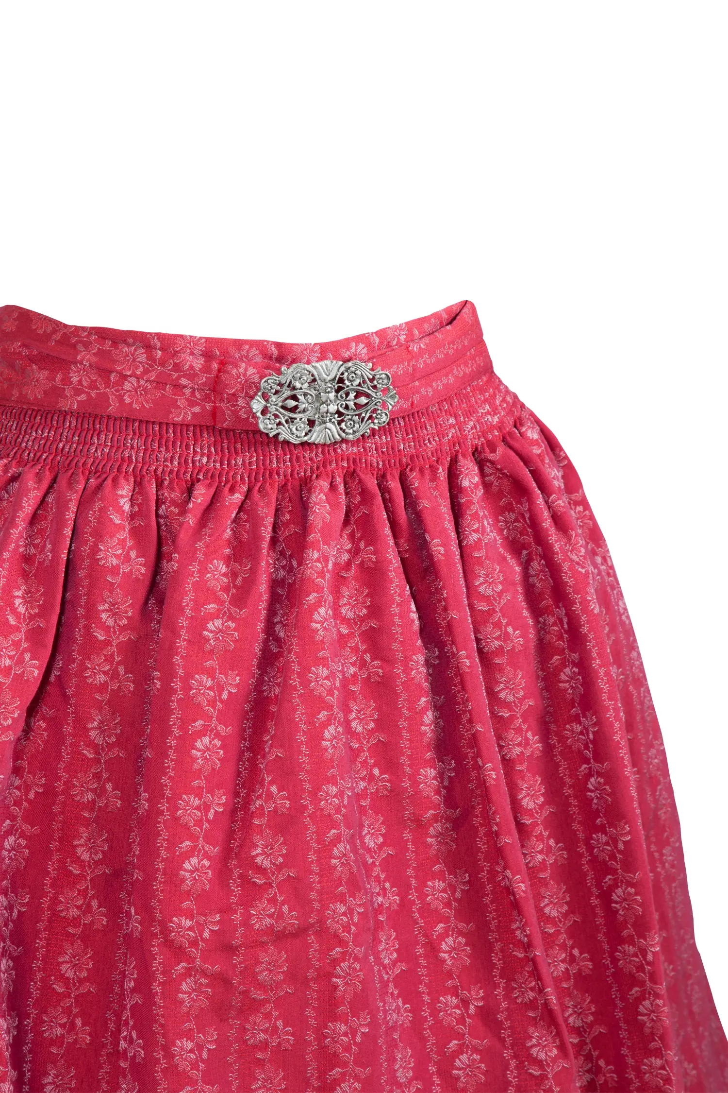 Dirndlschürze in rot 70 cm - Detail
