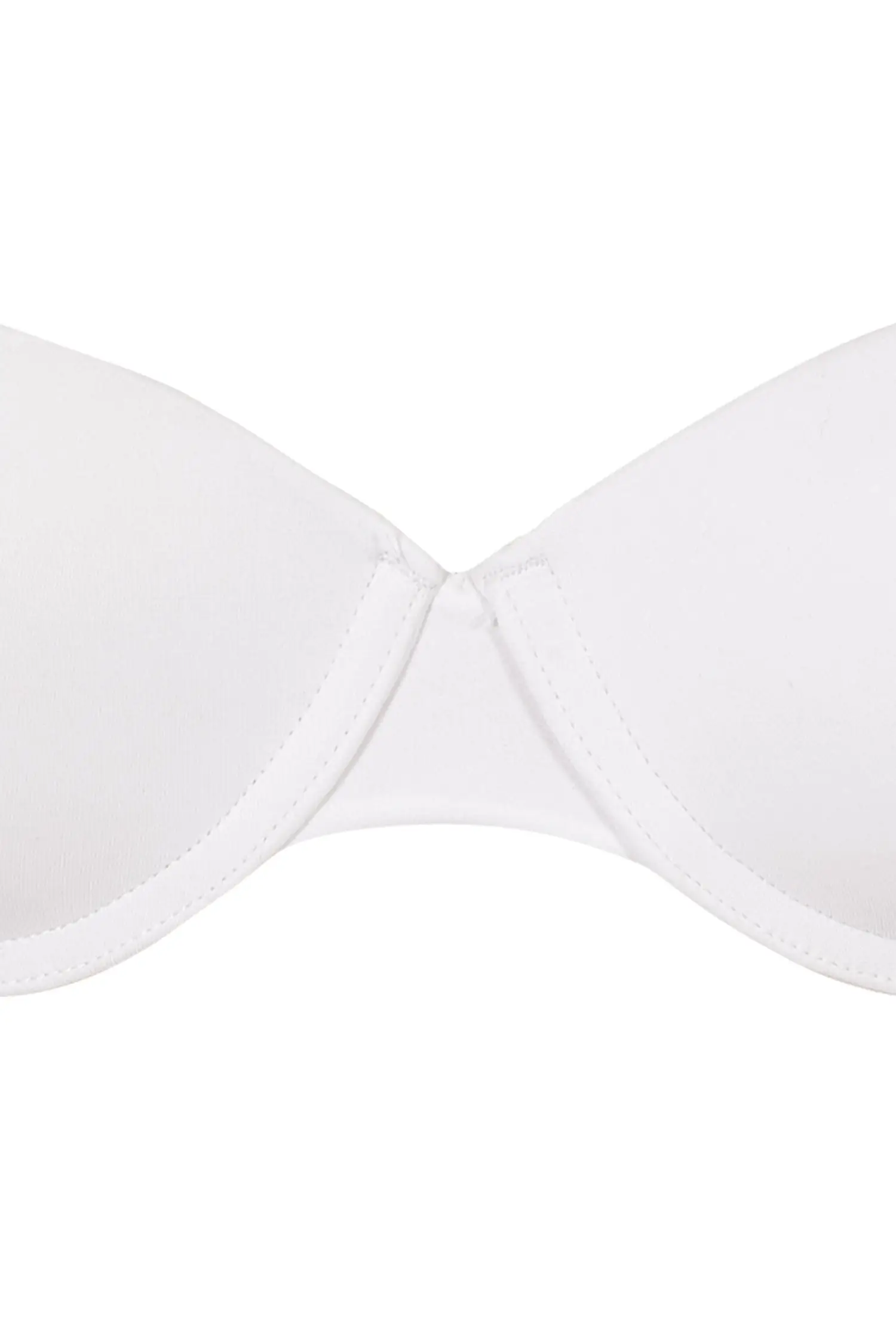 Dirndl Bh in weiß als Push-up Bh für das Dirndl Dekolleté frei detail