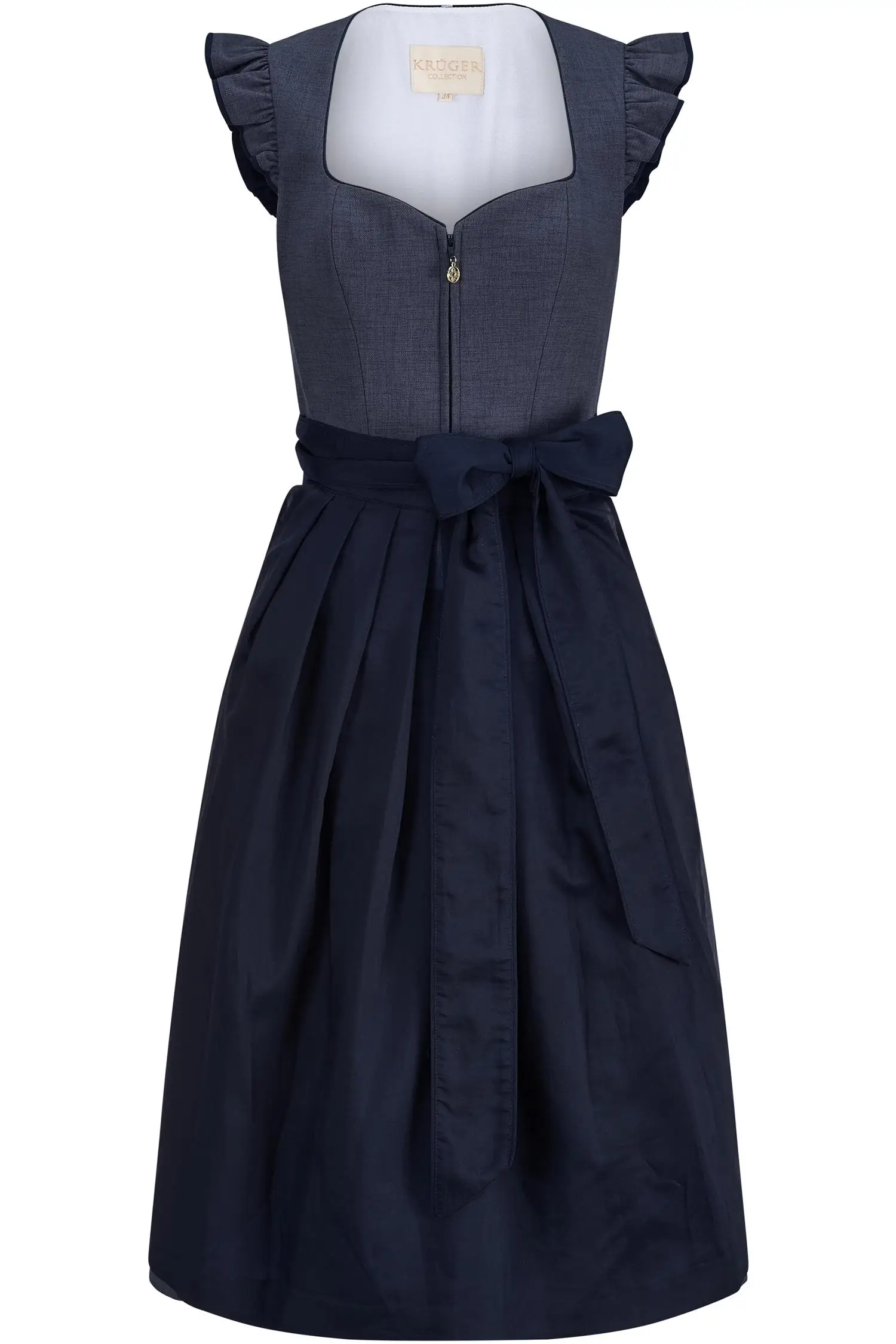 Krüger Dirndl Isalyn in Blau