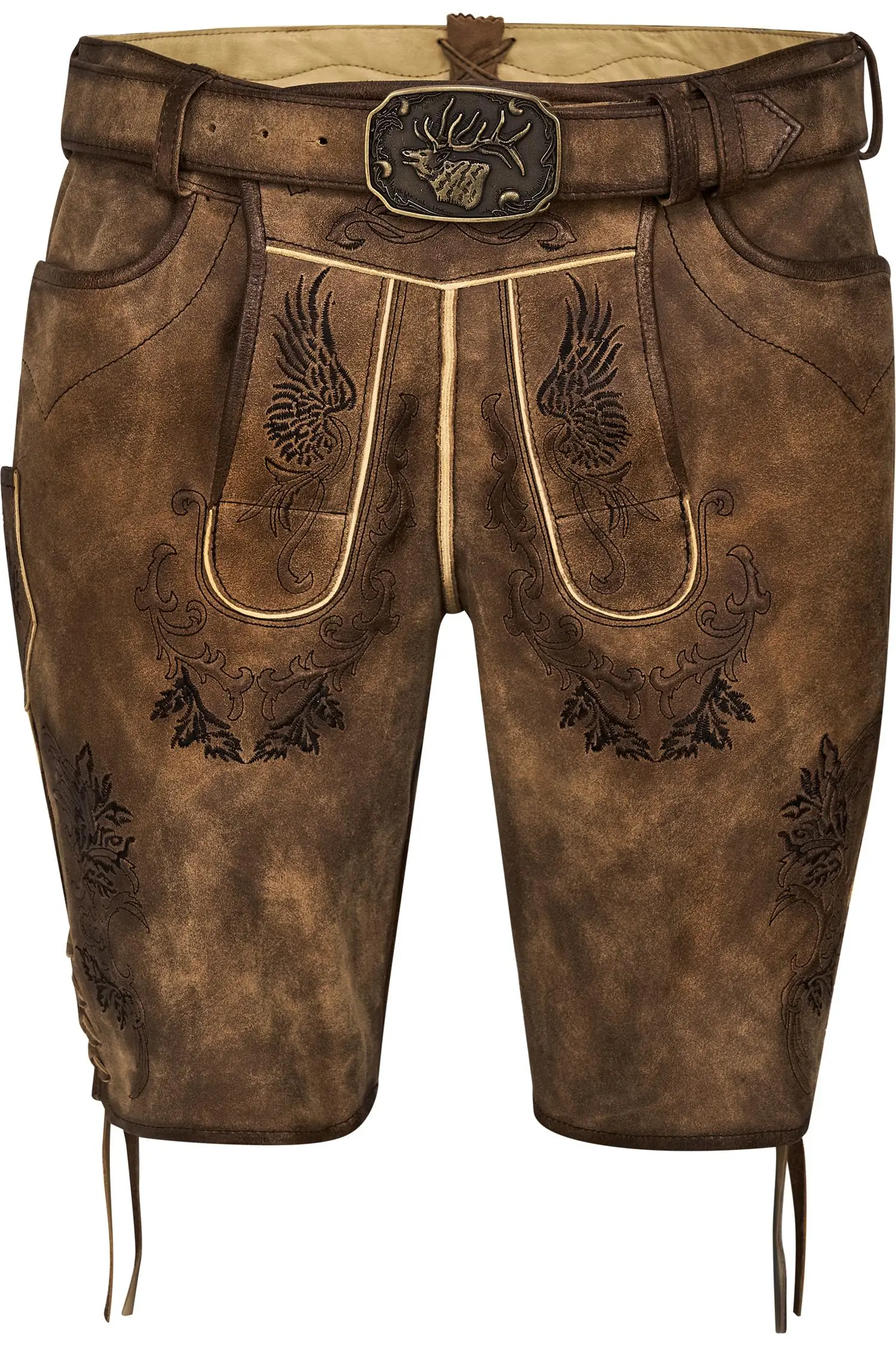 Lederhose Weikhard von Spieth & Wensky in Braun