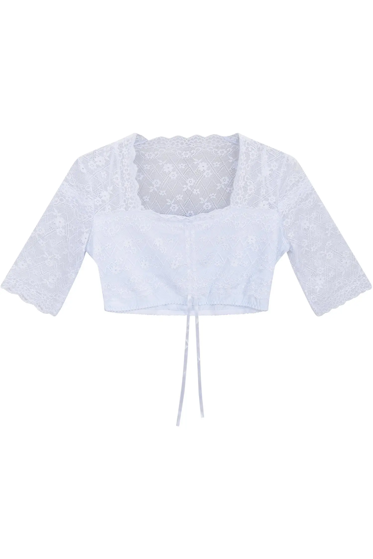 Weiße Dirndlbluse Sandra von My Choice