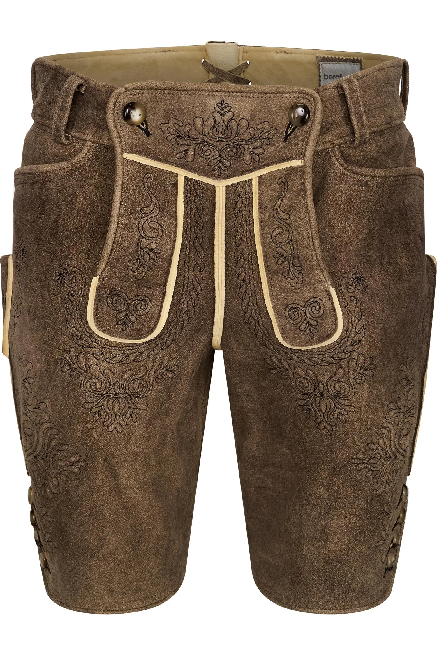 Lederhose Hochries von Stockerpoint in Grau