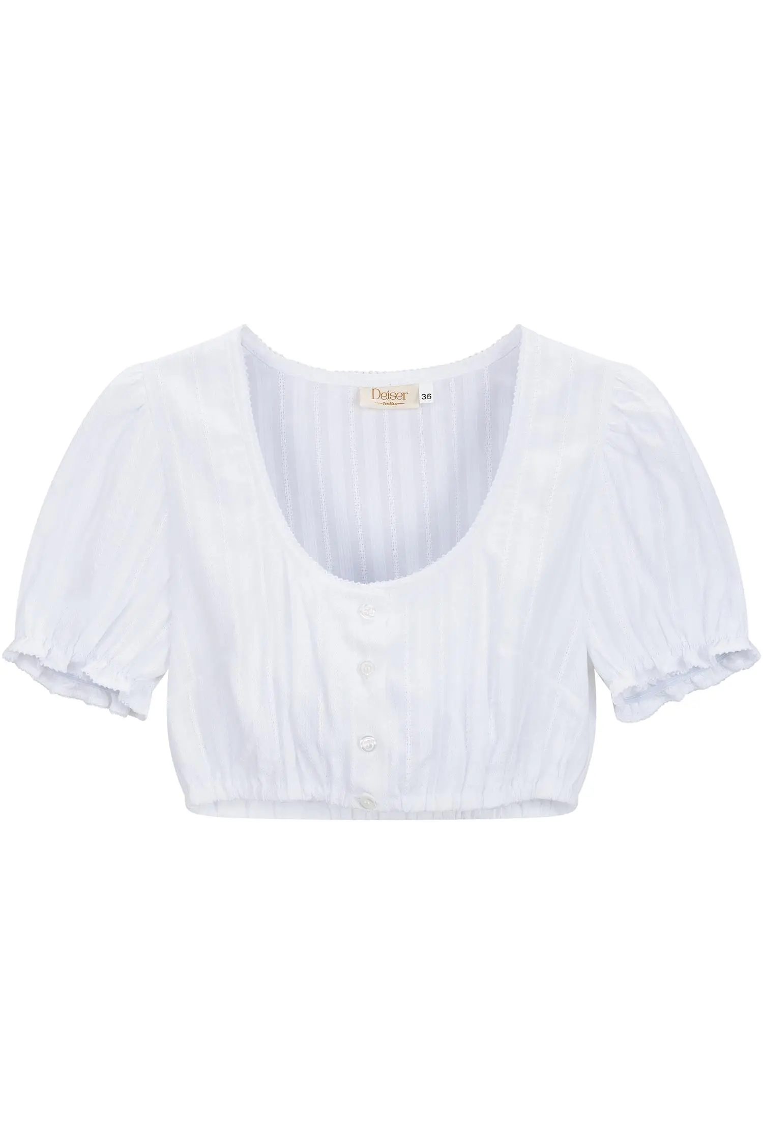 Weiße Dirndlbluse Colette von Deiser