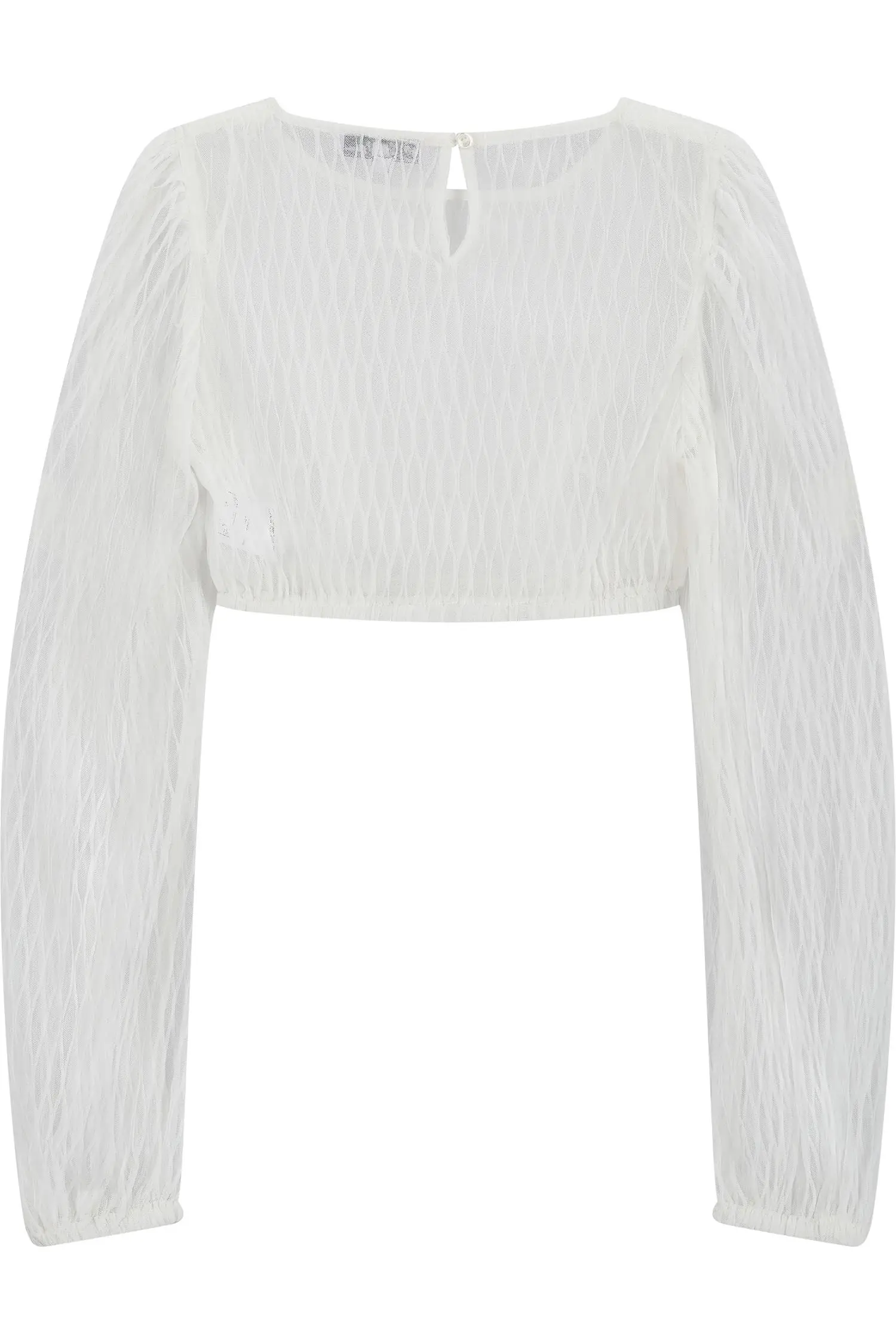 Dirndlbluse Böhen von MarJo in Creme