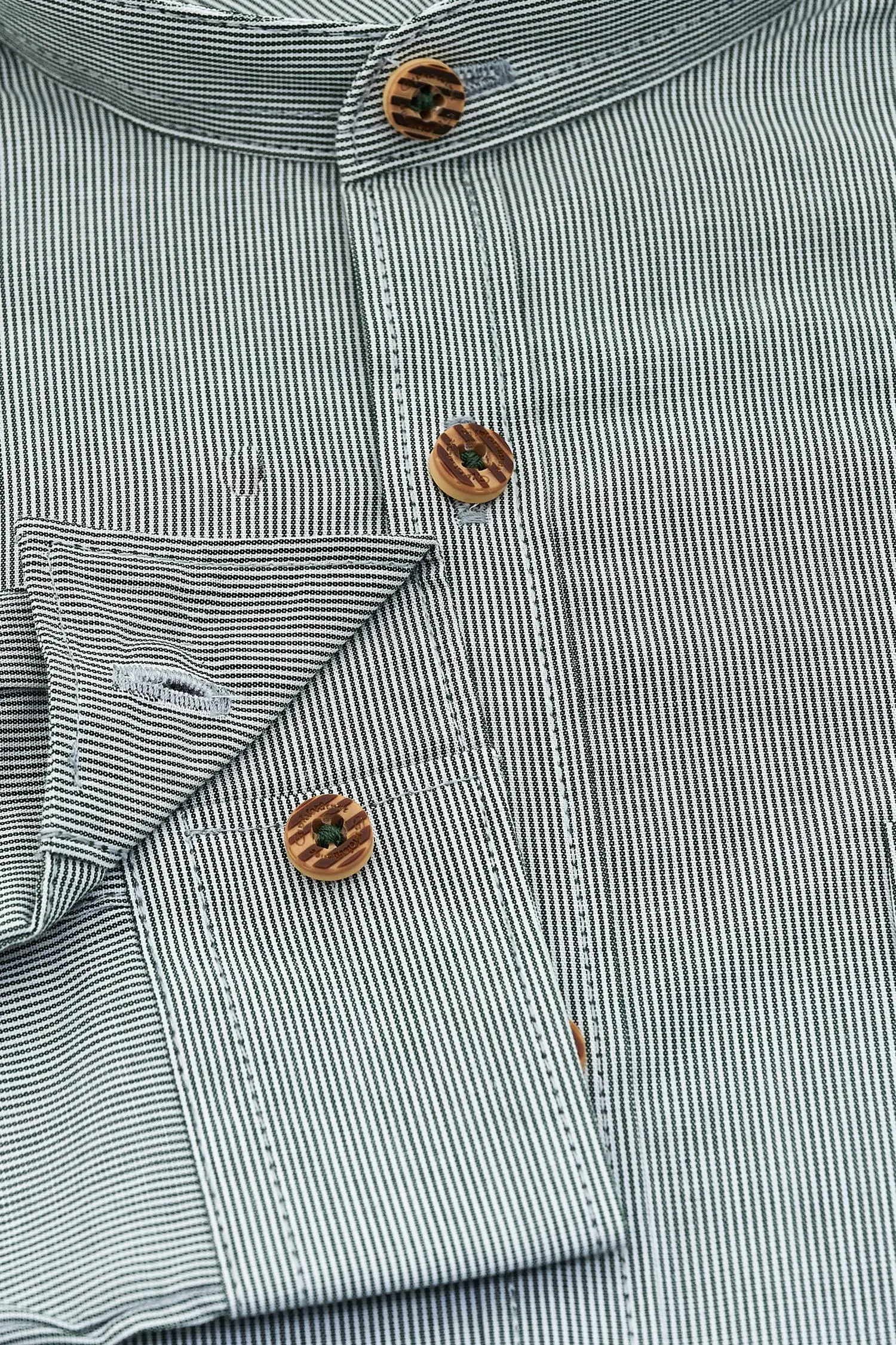 Grün/Weiß kariertes Kinderhemd von OS Trachten