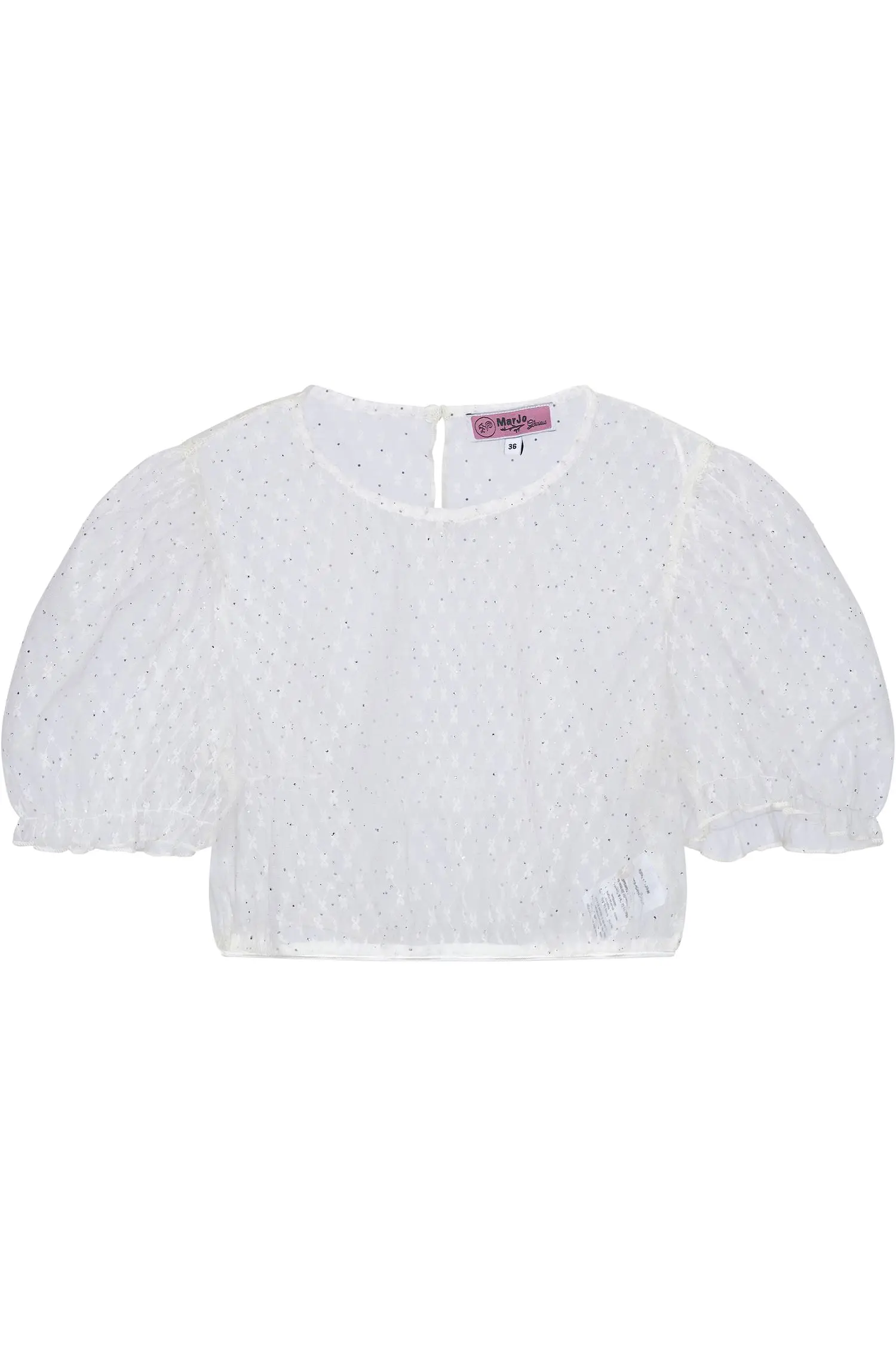 Eiching Dirndlbluse von MarJo in Creme