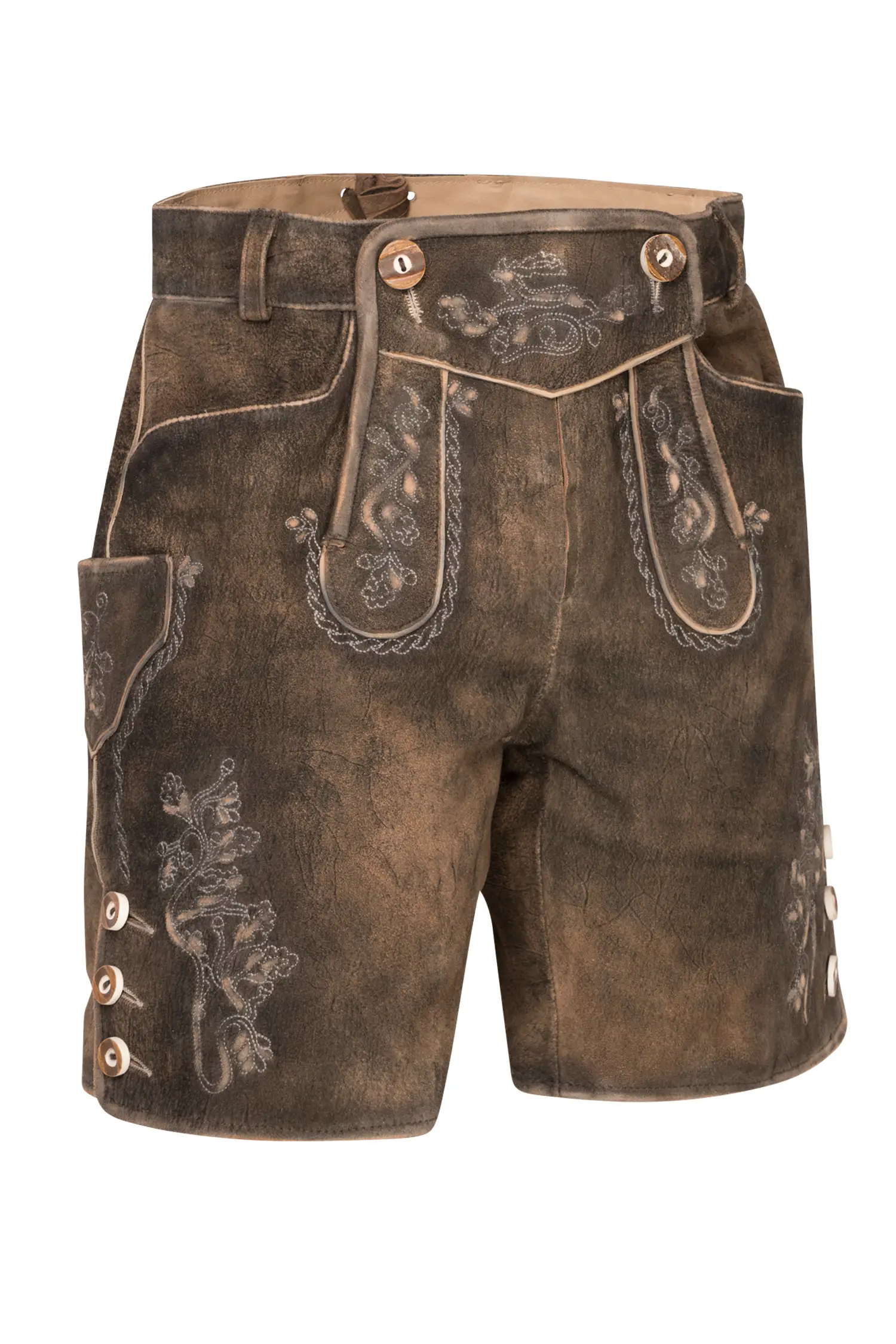 Lederhose Zellersee in Braun