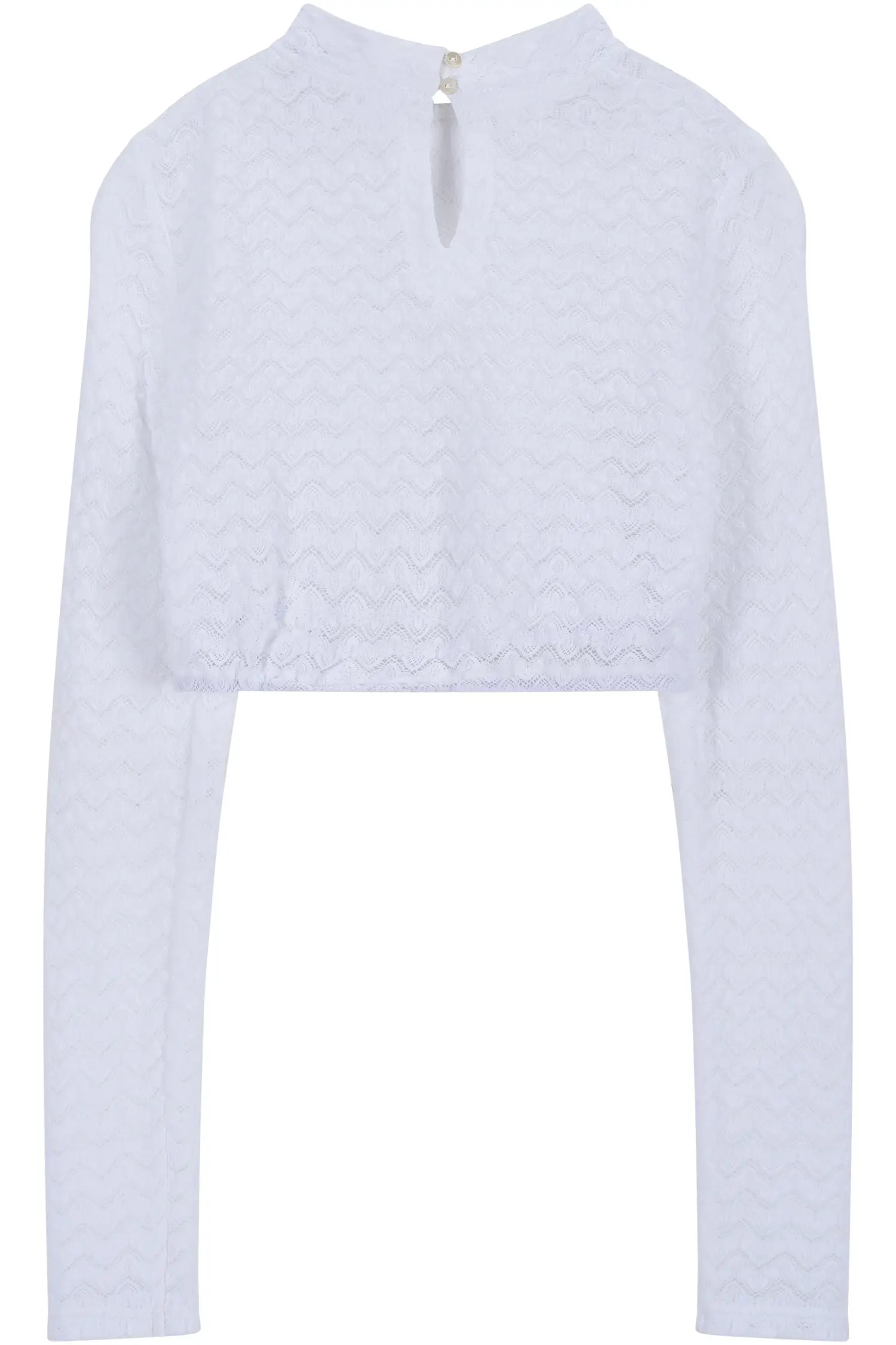 Waldorff Dirndlbluse in Weiß