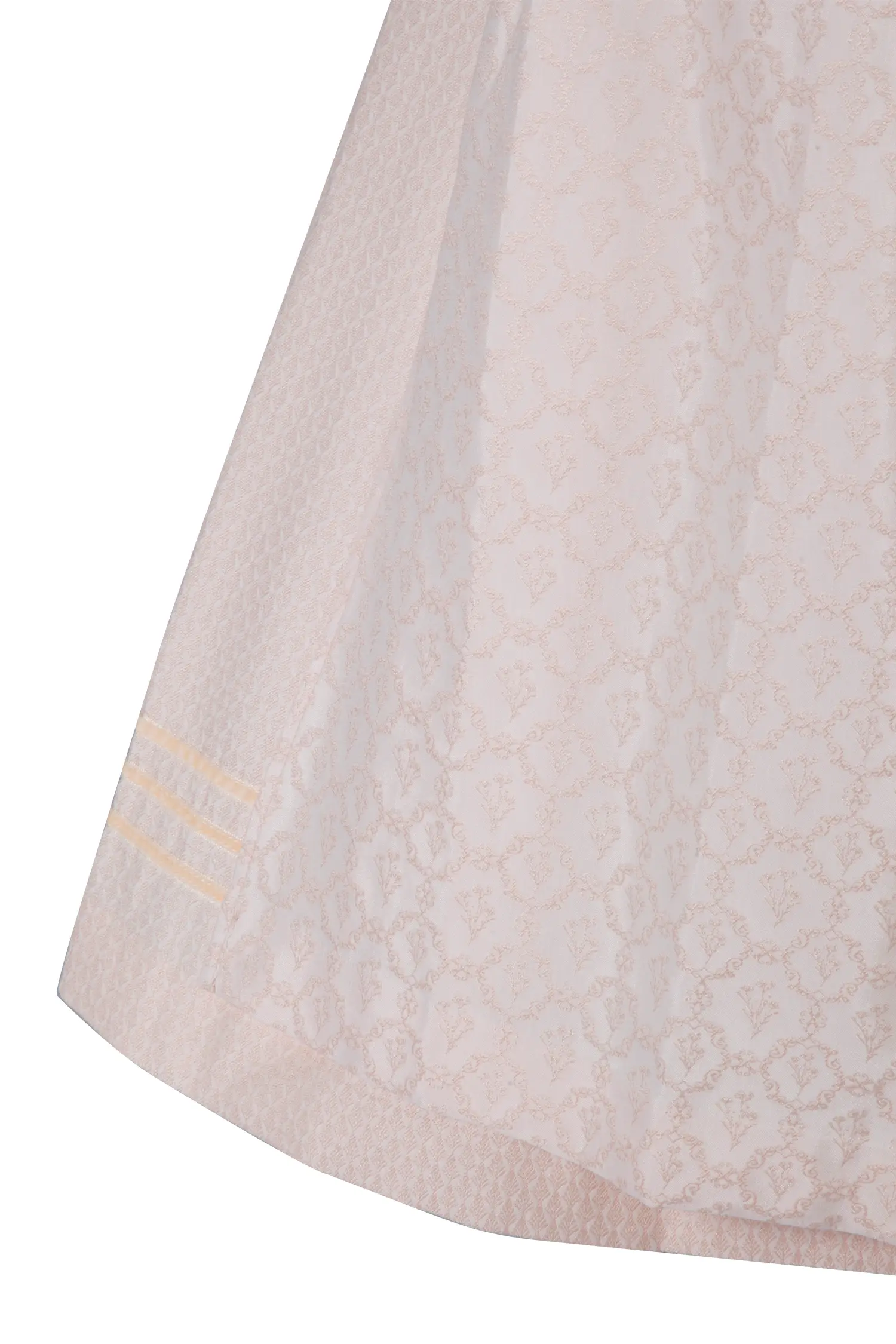 3029-0042-OR223-05-b6756 Brautdirndl Elouise in apricot von Fräulein Trentini - Detail Rock