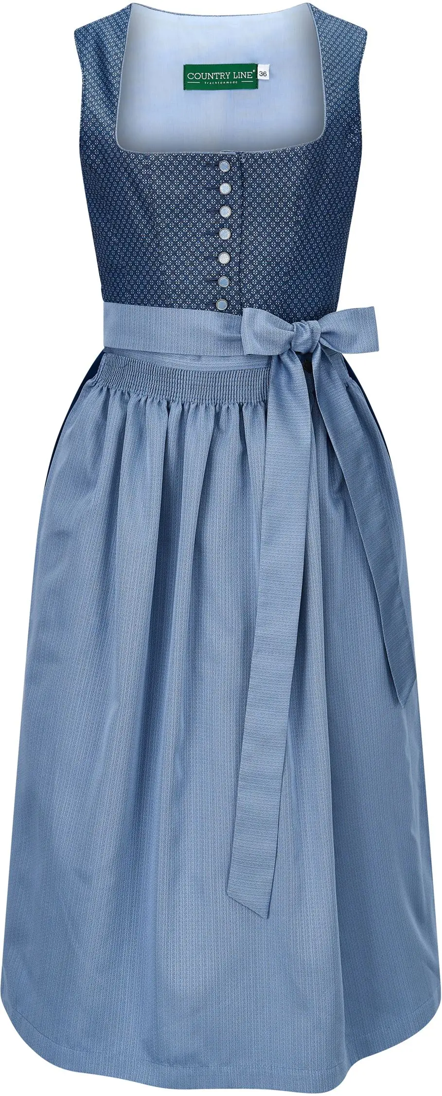 Dirndl von Country Line in Blau Country Line Dirndl in Blau